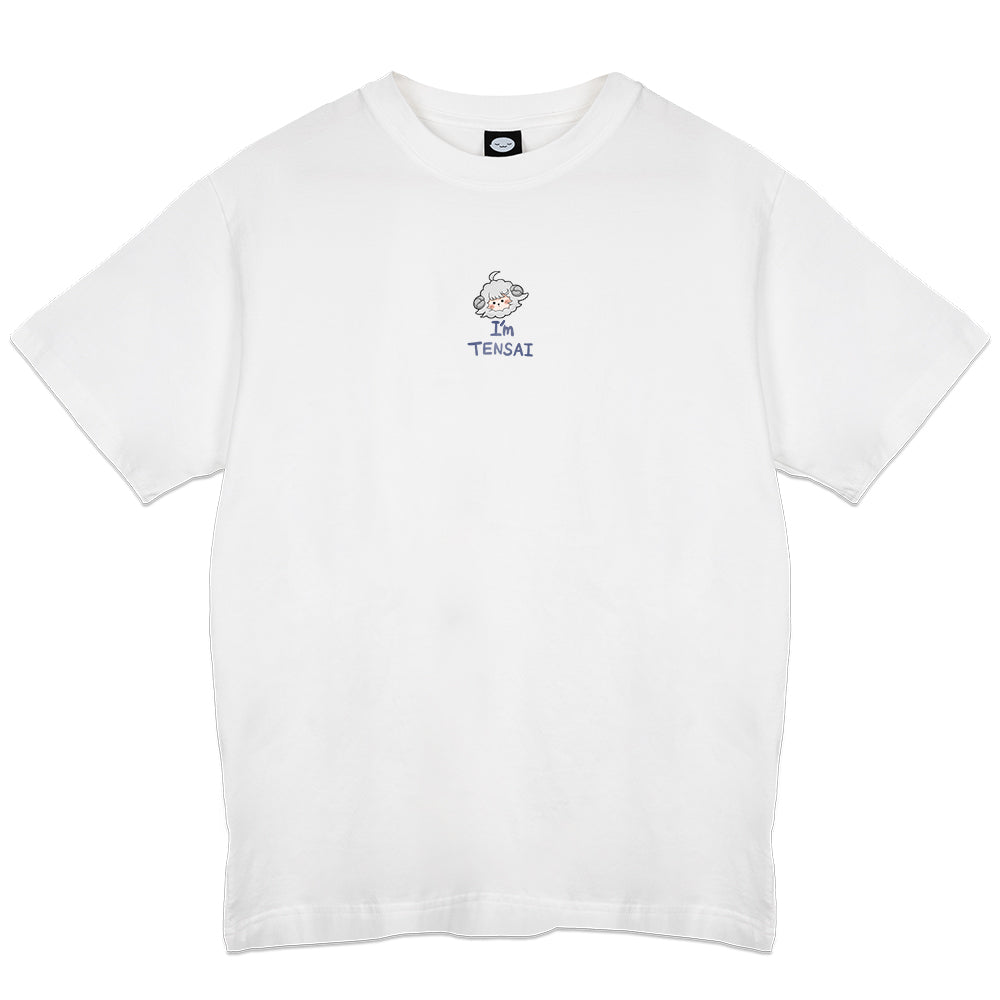 NoenaYumeshiro Tensai T-Shirt B White