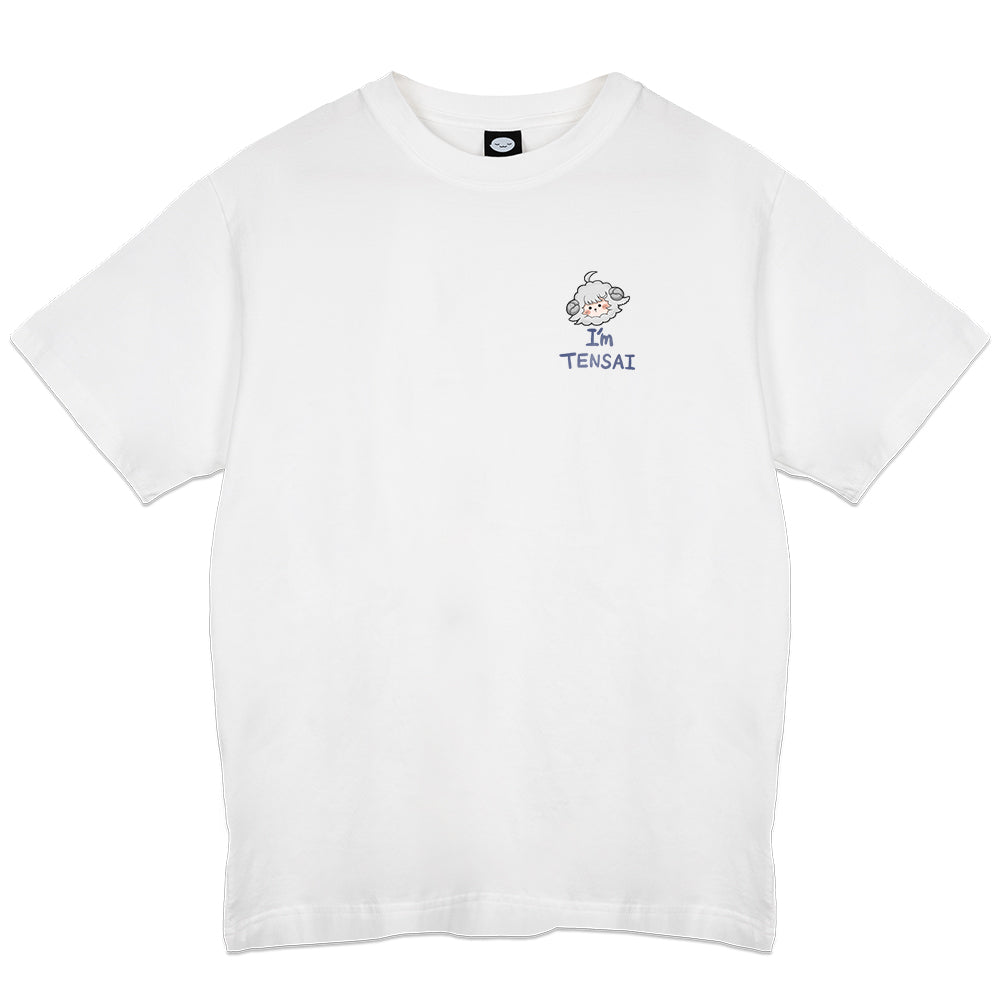 NoenaYumeshiro Tensai T-Shirt A White
