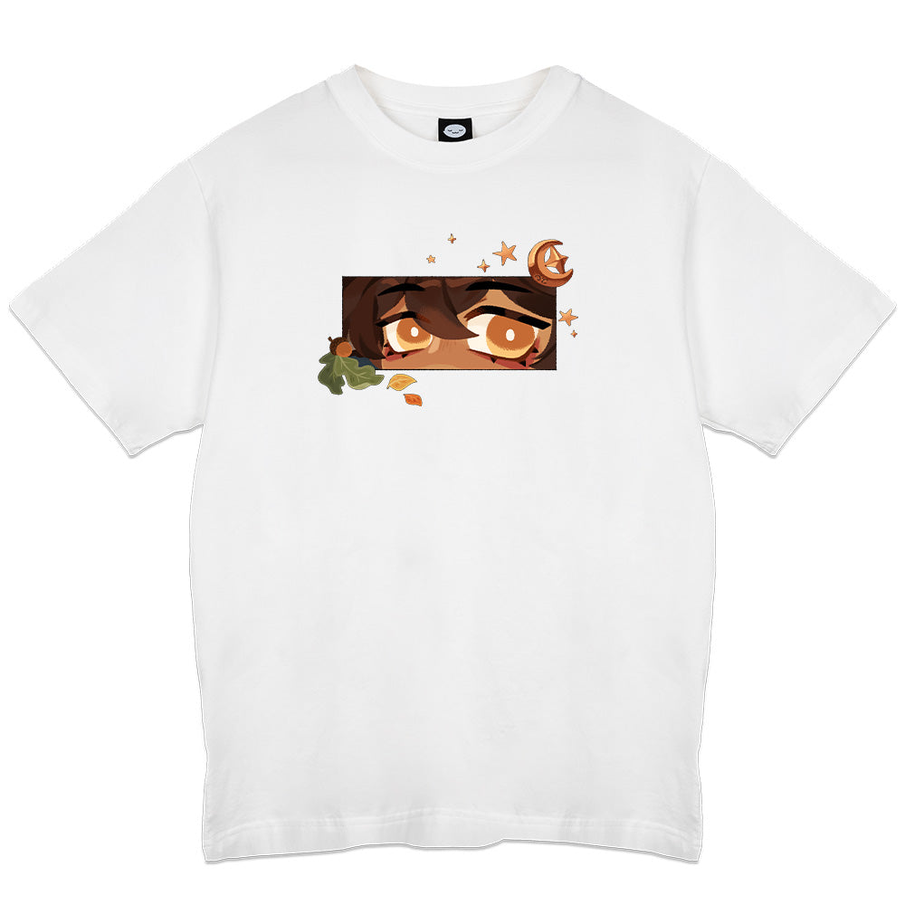 isatwothree "Under Starlight" White T-Shirt