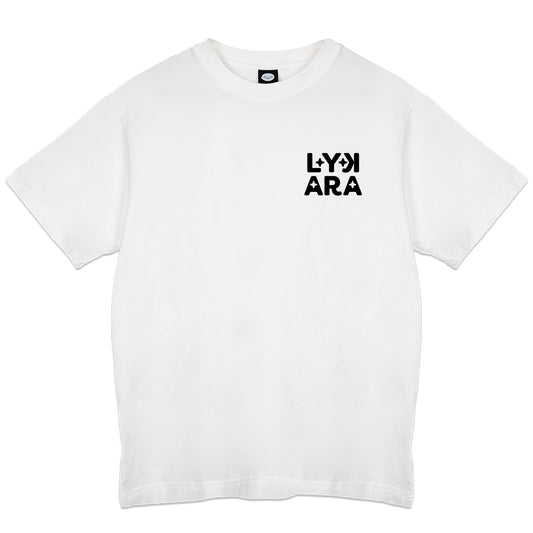 Lykara Branded T-Shirt - White