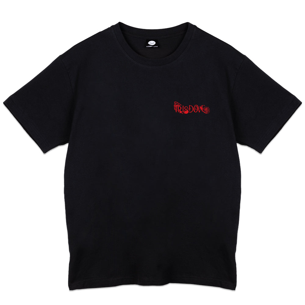 Trisdove "Rose Garden" T-Shirt - Black