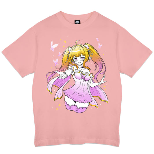 PeachyPiwie "Butterflies & Dreams" Pink T-Shirt