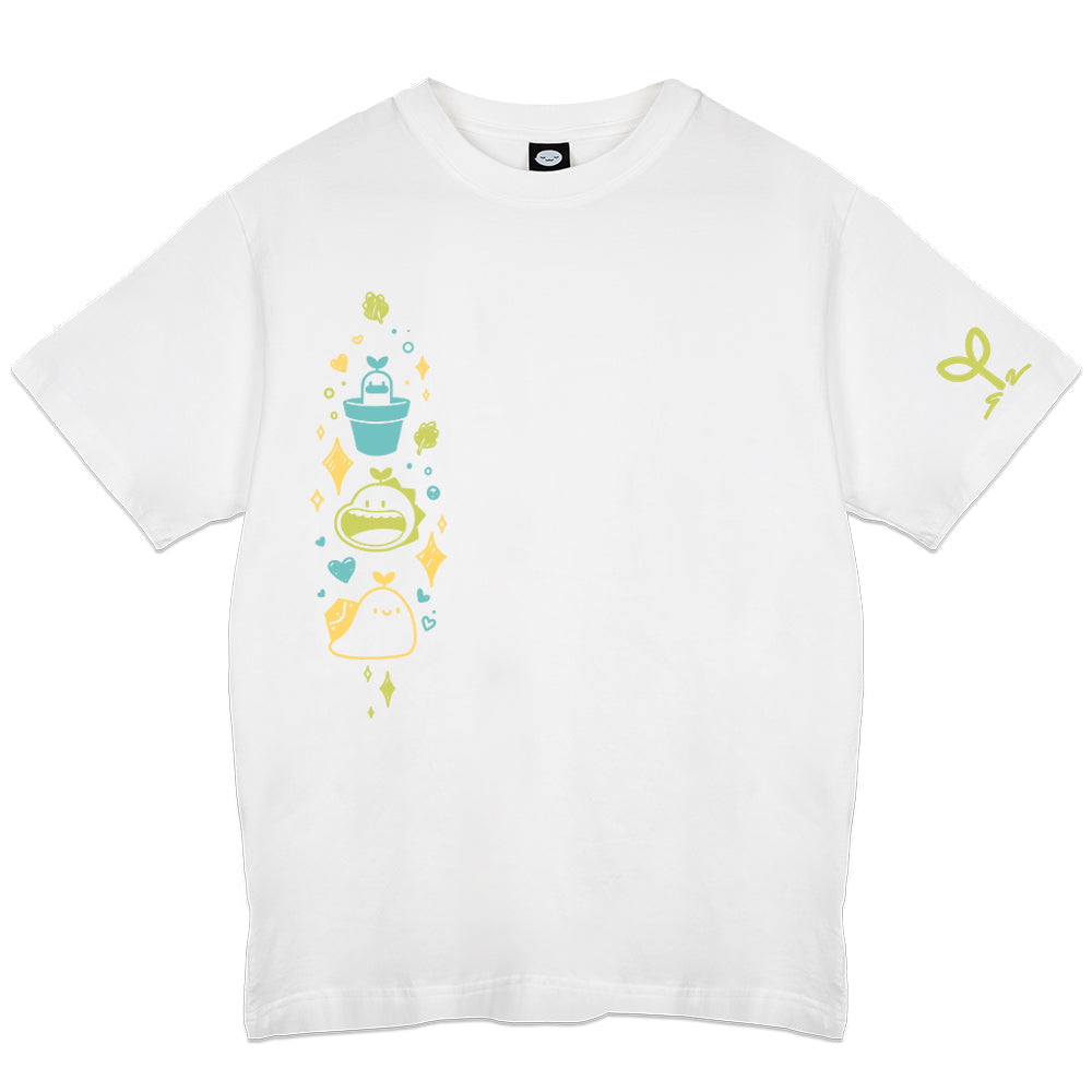 CookieTeaa 'Sprout' White Shirt