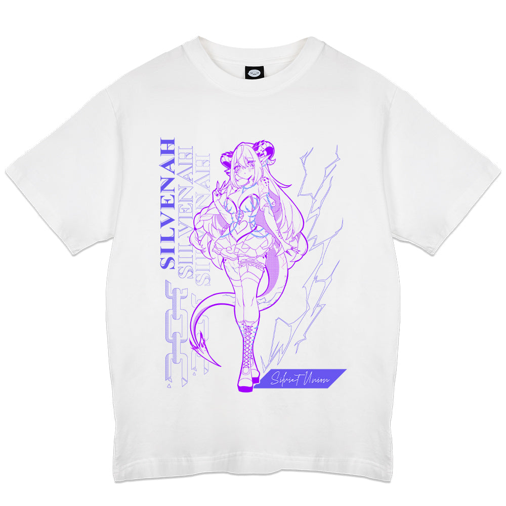 silvenah "Crystal Dragon" White Tshirt