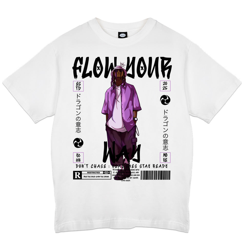 Stacks244 "Way" White Tshirt