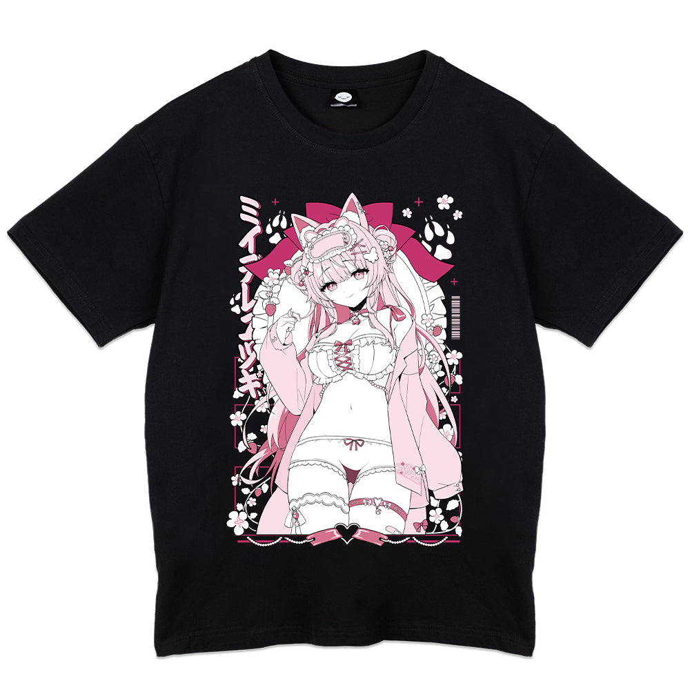 Miidere "Sleepy Fox Girl" T-Shirt