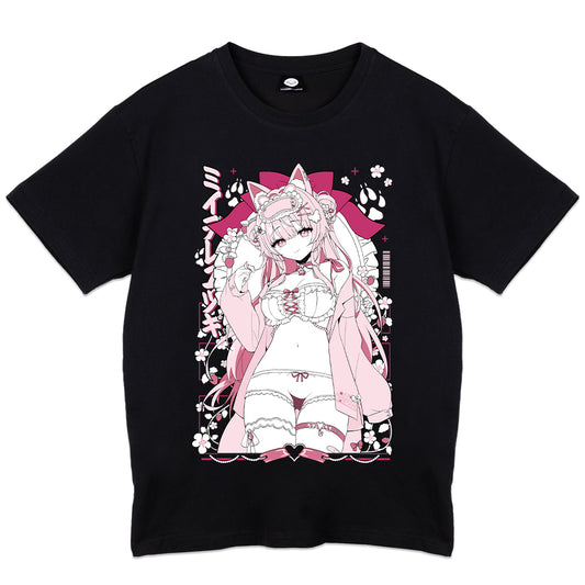 Miidere "Sleepy Fox Girl" T-Shirt