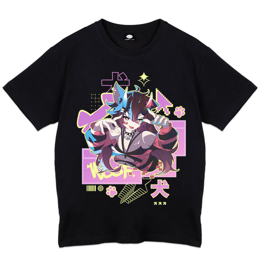 awoodles "Cyberpup Pop-Up" T-Shirt
