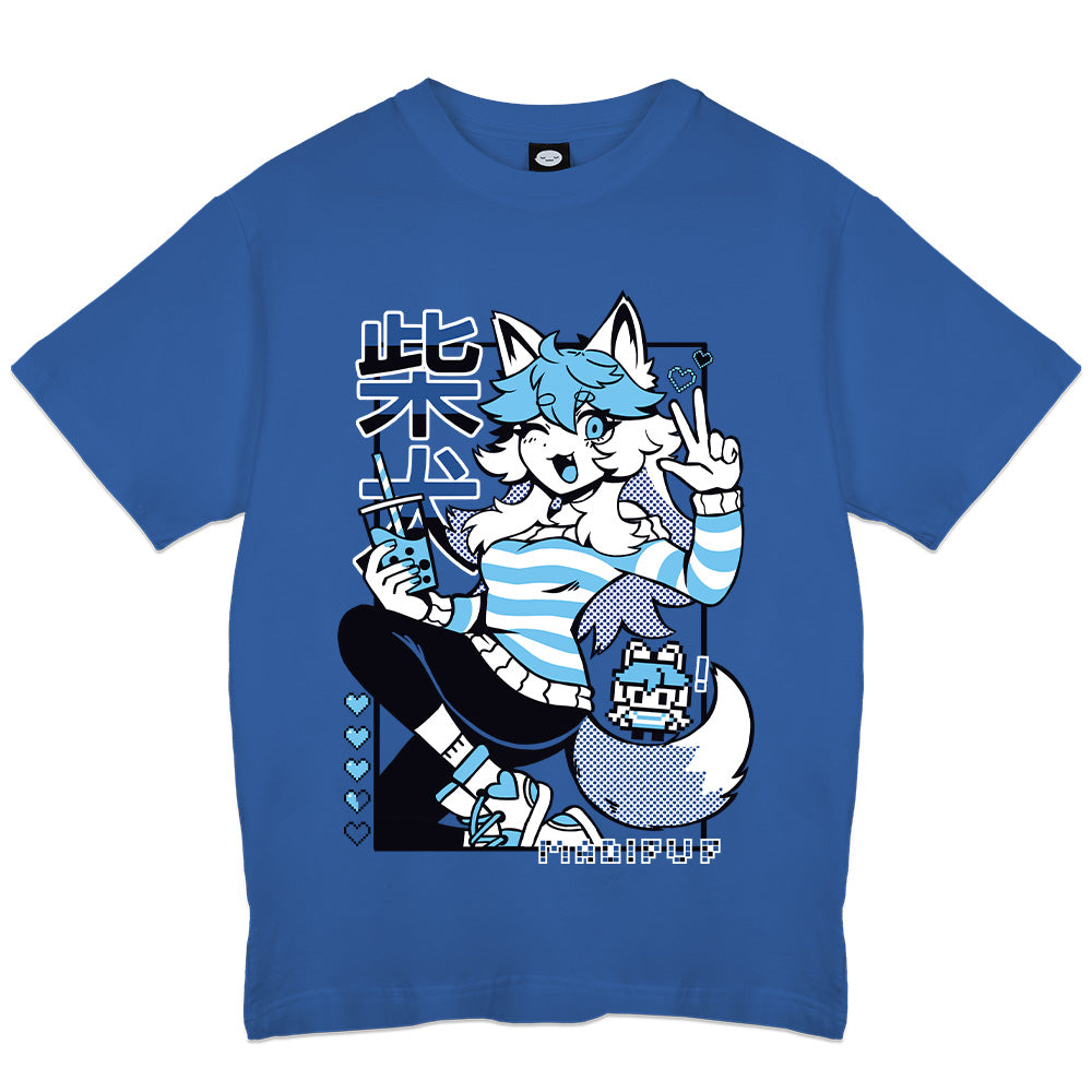 Madipup Light Blue  t-shirt