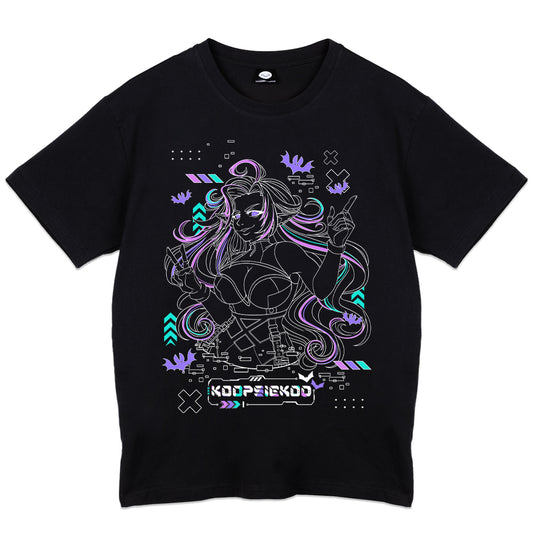 koopsiekoo Batty Glitches T-shirt