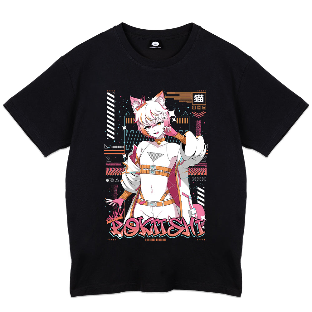 Rokiishi "Silly Catboy" T-Shirt