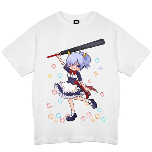 Nyao Shu "Konpeito Dance" T-Shirt - White