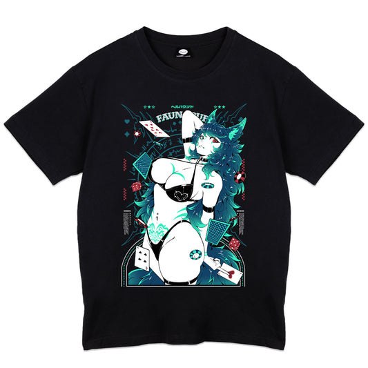 FaunaPup "Gambler Hellhound" T-Shirt