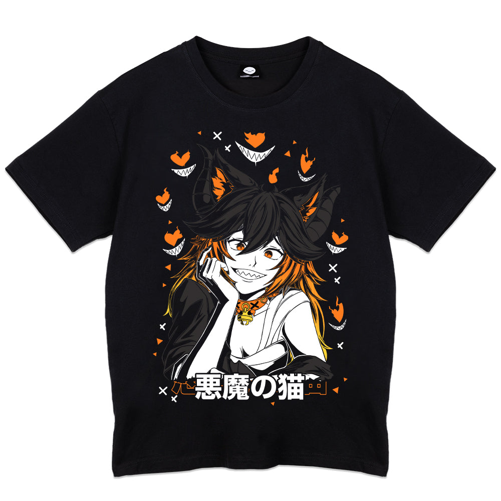 Yarnyland "Demon Cat" T-Shirt