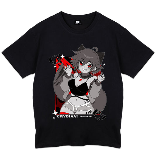 Crydiaaa Fangs and Claws T-shirt
