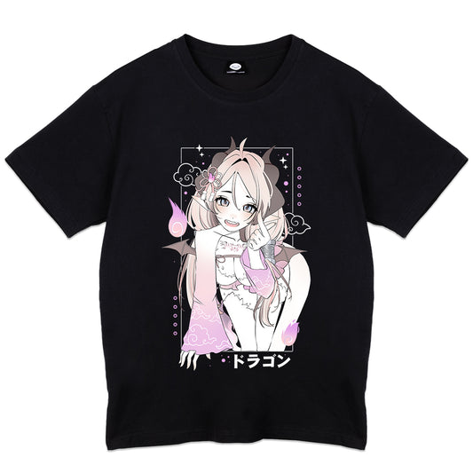 cheriyfu "Spirit Dragon's Smile" T-Shirt