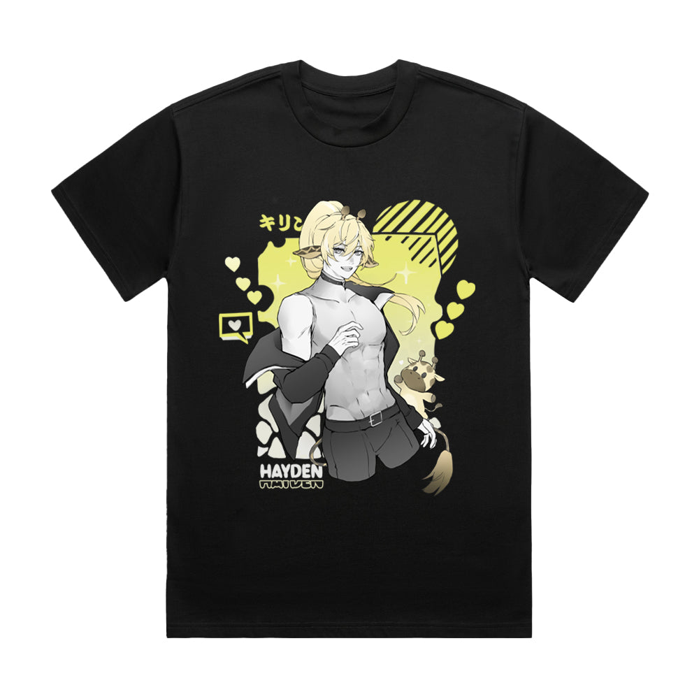 HaydenVT Giraffe Love T-Shirt