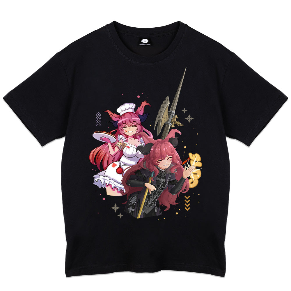 Sashiv_Muscadet "Heart of Light, Gunmetal Soul" T-Shirt
