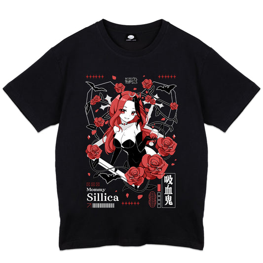 Mommy Sillica 'Royal Scarlet Roses' Shirt