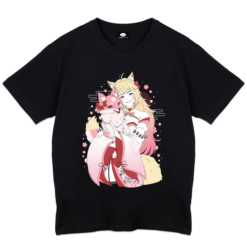 Allikatmarie "Pink Sakura Pair" T-Shirt