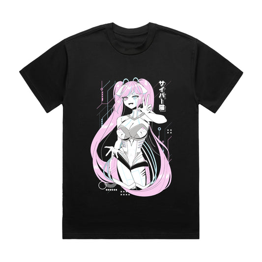 Aleta Cyber Cat T-Shirt