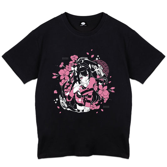 Cuptire "Sakura Bomb" T-Shirt - Black