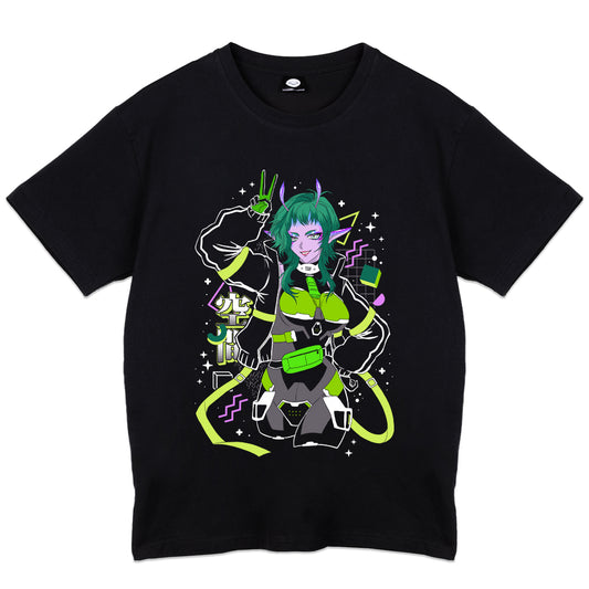 Whaffley "Space Girl Bebop" T-Shirt