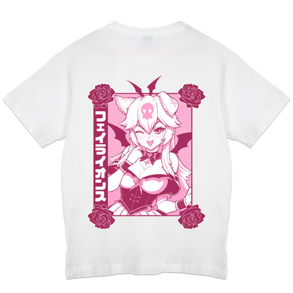 Faelions Shapeshifting Princess White T-Shirt