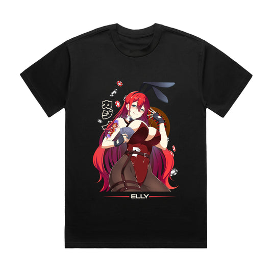 Elly Gambling Bunny T-Shirt