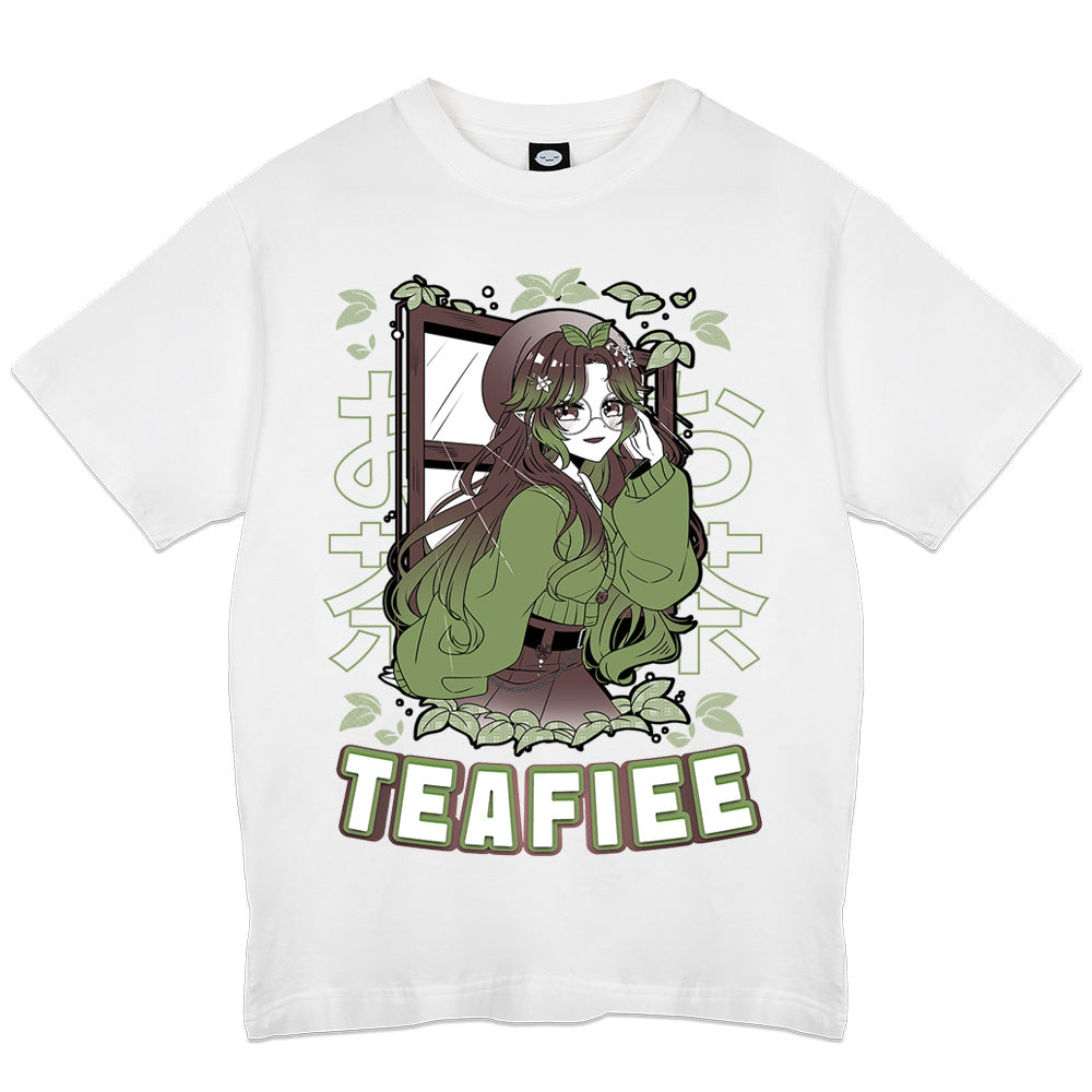 Teafiee Greenery White T-Shirt