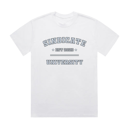 Sindicate University T-Shirt (White)