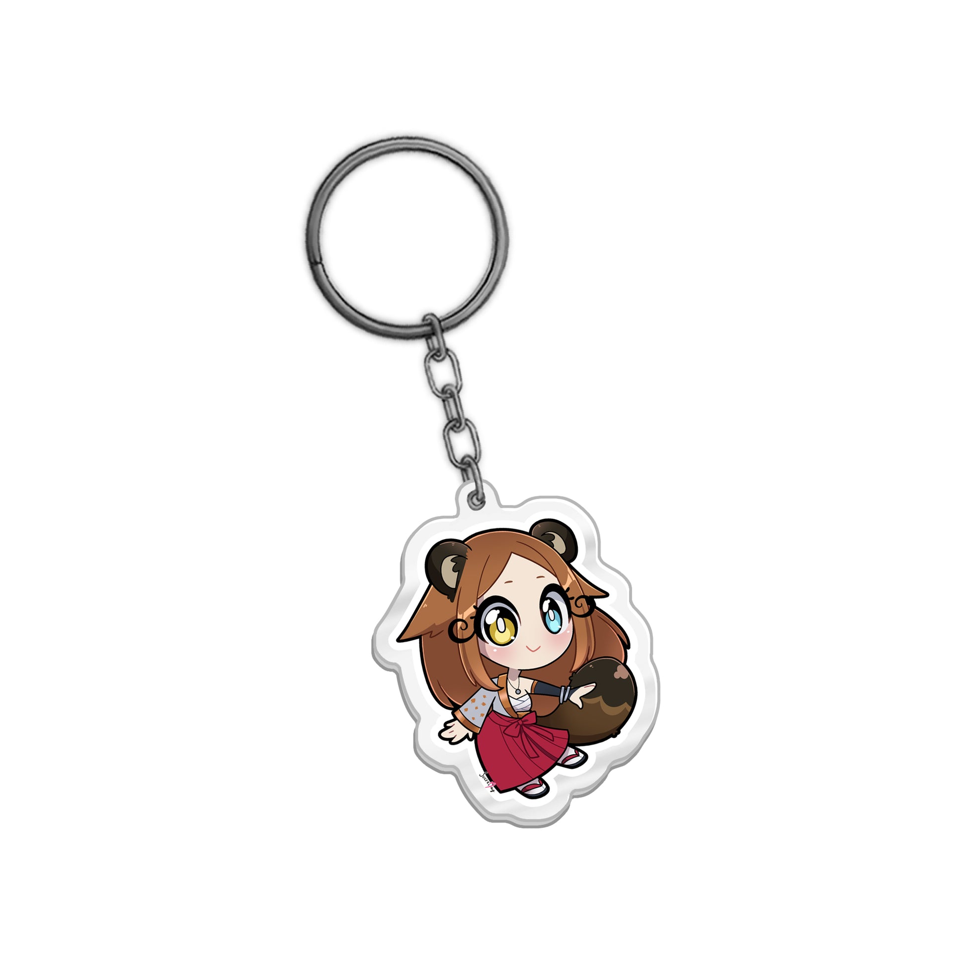 TanuKiyomi "Chibi Kie" Keychain