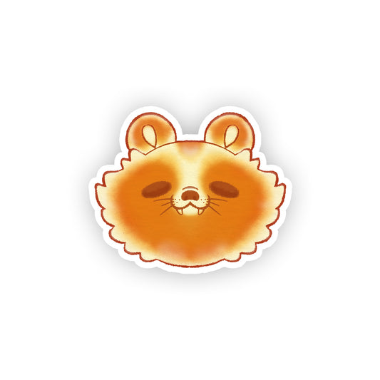 TanuKiyomi "Tanuki Bun" Sticker