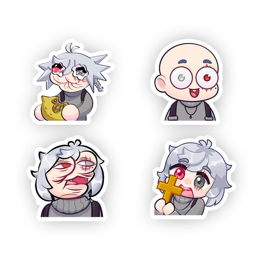 TiroLoco Cursed Sticker Pack