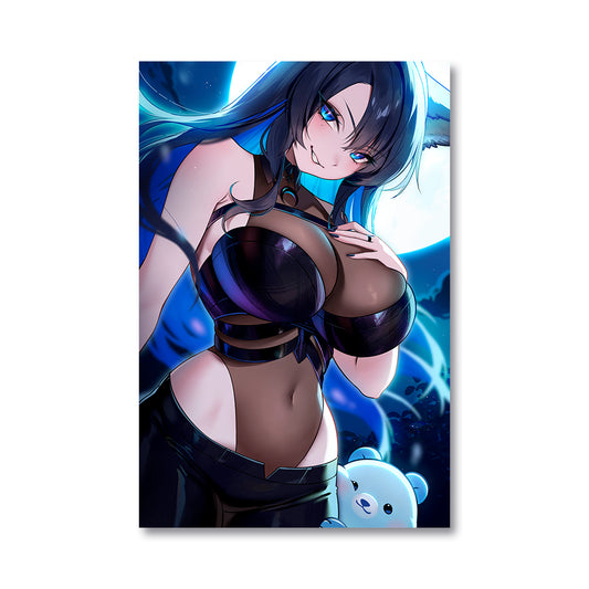 Tofuubear Moonlit Poster