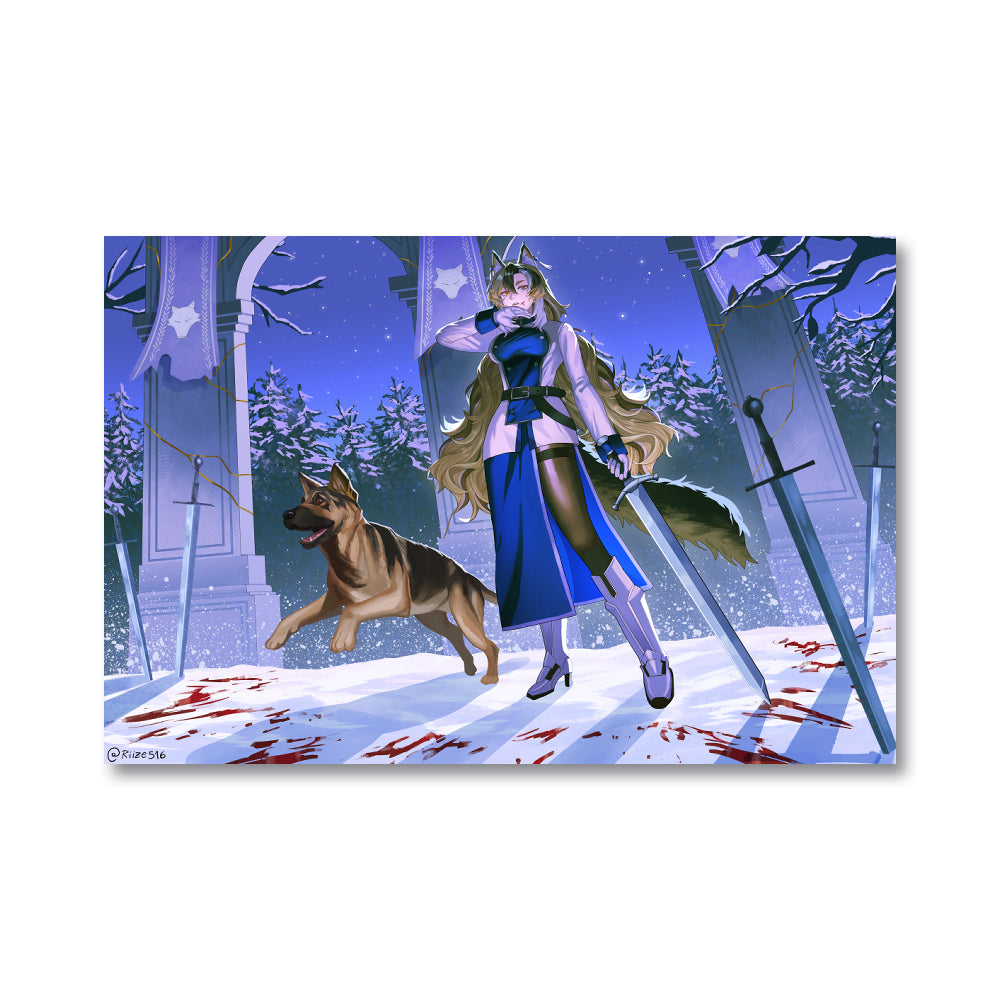 Tokie Shepherd "After Battle" Poster