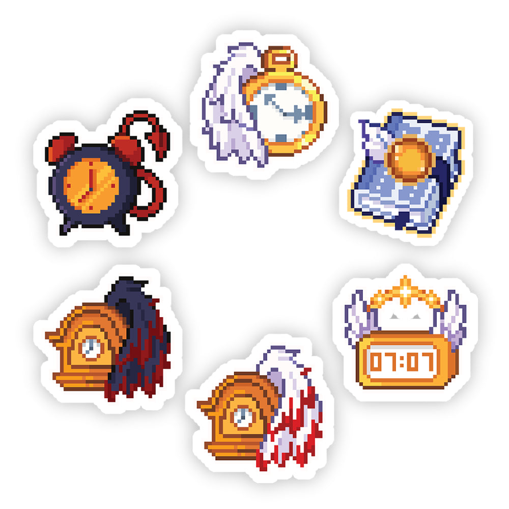 Tokie Shepherd "Pixel Relics" Sticker Pack