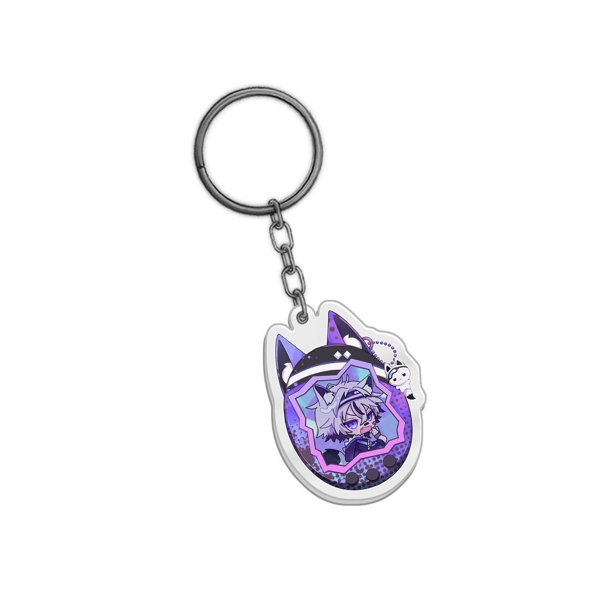 Tomoe Virtual Pet Keychain
