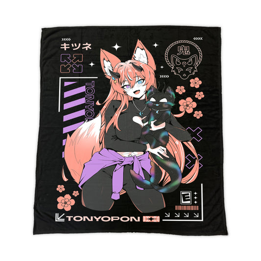 Tonyopon Fox Waifu Blanket