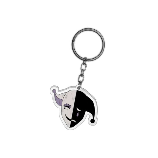 TraderViz Jester Mask Keychain
