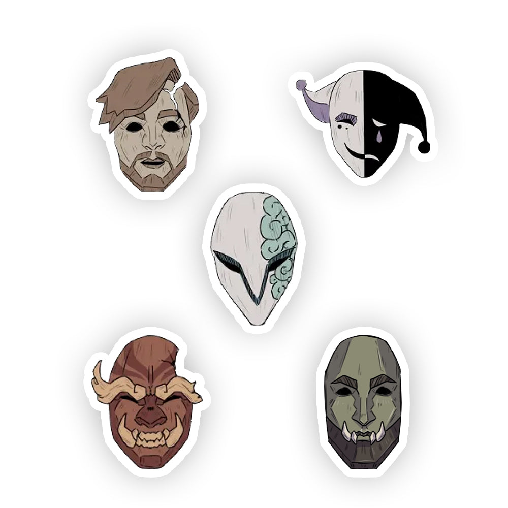 TraderViz Mask Sticker Pack