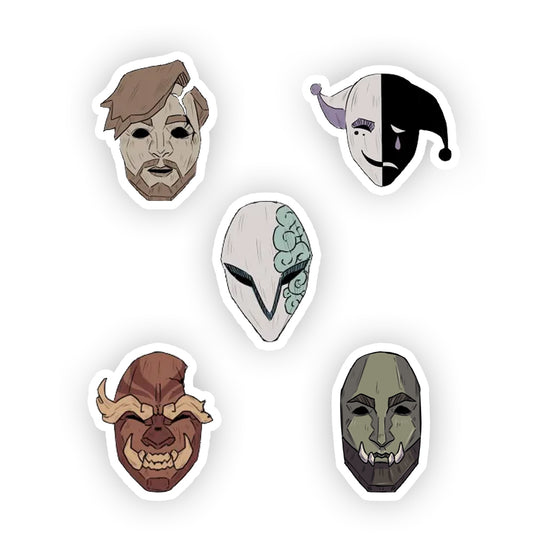 TraderViz Mask Sticker Pack