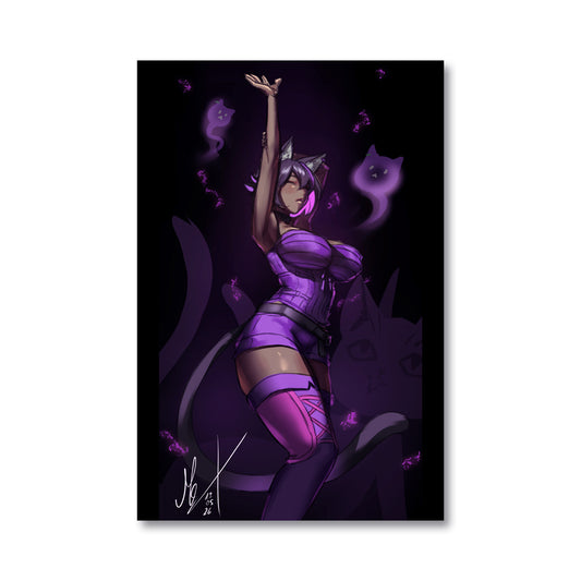 Trixtreatz "Kitty Stretch" Poster