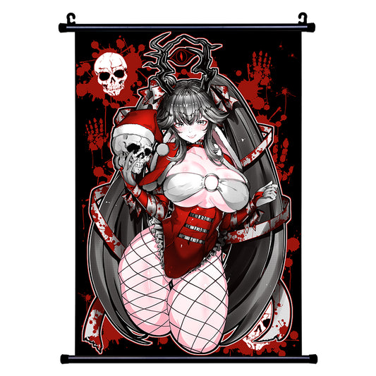 TroubleBun "Christmas of Death" Wall Scroll