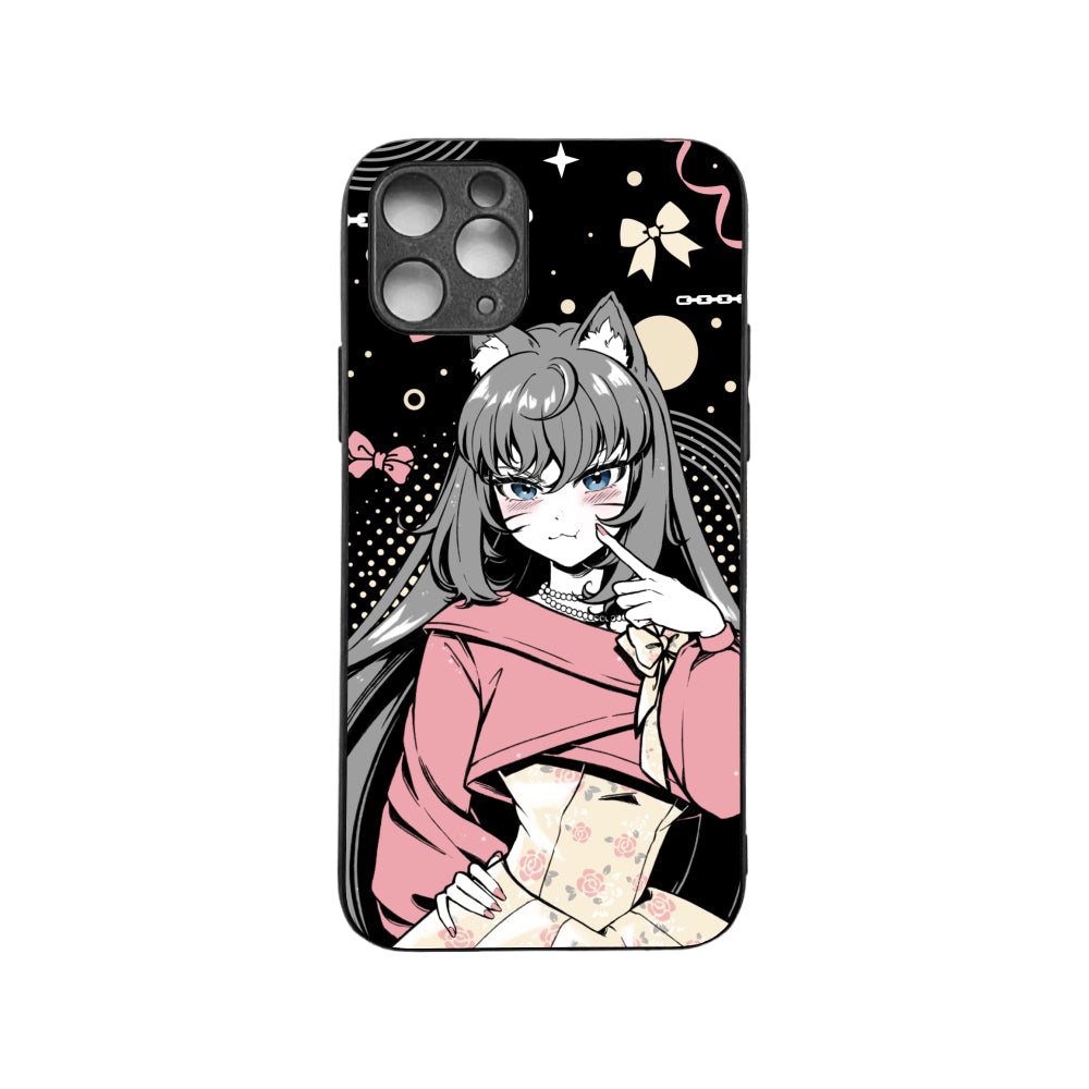 Tsuma-ASMR "Playful Smug" Phone Case