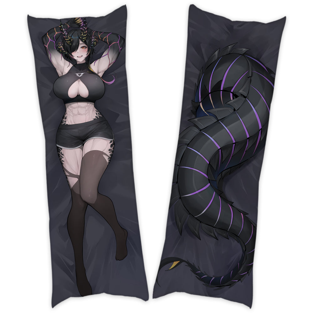 Tsumakki "Tomboy Dragon Mommy" Black Dakimakura