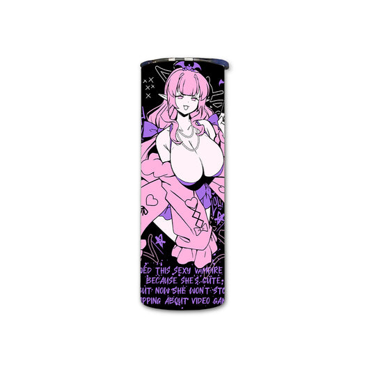 Pink Symphonica "Vampire Gamer Princess" Tumbler