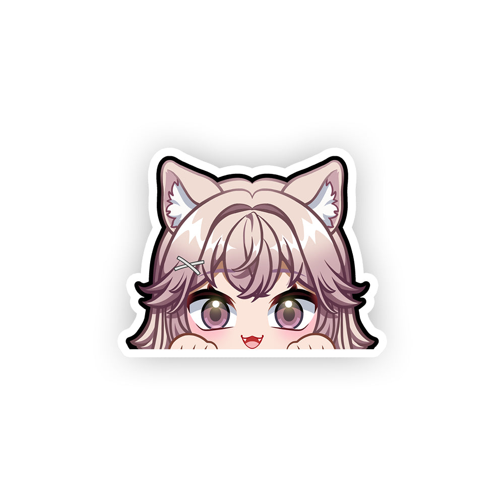Typicatly Peeker Sticker