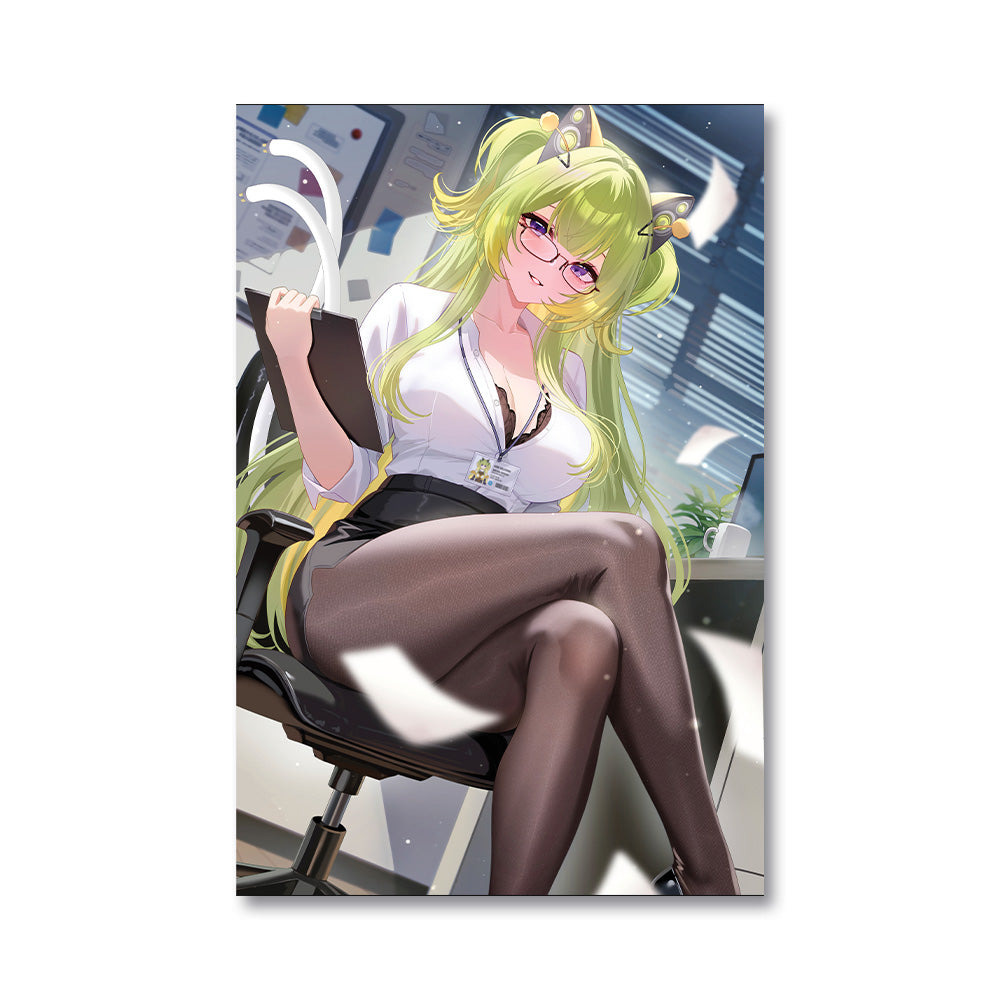 Uchuujin Ai "Office Alien" Poster