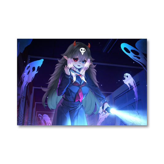 Viiollatte "Ghostly" Poster